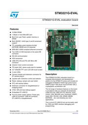 STM3221G-EVAL 数据规格书 1