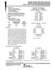 SN74LS155ADE4 datasheet.datasheet_page 1