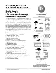 MC33272ADG Datenblatt PDF