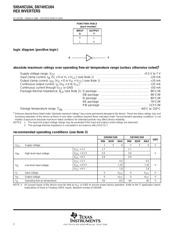 SN74HCU04DR datasheet.datasheet_page 2