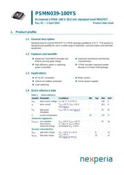 PSMN039-100YS,115 datasheet.datasheet_page 1