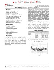 OPA277 Datenblatt PDF