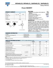 IRF840LCSTRRPBF datasheet.datasheet_page 1