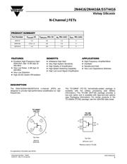 2N4416 数据规格书 1