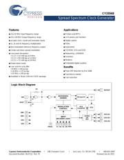 CY25568SC 数据规格书 1