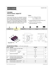 FDC6301N 数据规格书 1