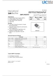 IRFPS37N50APBF datasheet.datasheet_page 1