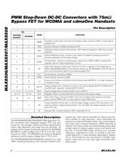 MAX8506ETE datasheet.datasheet_page 6