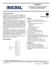 SY58031UMG datasheet.datasheet_page 1