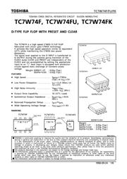 TC7W74FK datasheet.datasheet_page 1