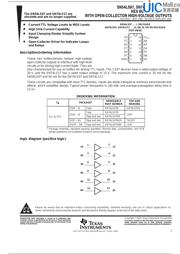 SN74LS07N datasheet.datasheet_page 1