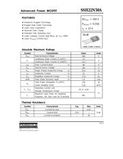 SSH22N50A datasheet.datasheet_page 1