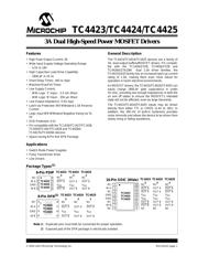 TC4423COE713 Datenblatt PDF