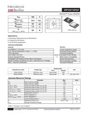 IRFH5110TRPBF datasheet.datasheet_page 1