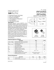 IRF540NPBF datasheet.datasheet_page 1