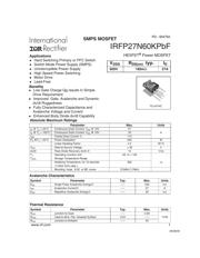 IRFP27N60KPBF datasheet.datasheet_page 1