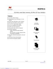 M25P05-AVMN6P 数据规格书 1