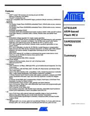 ATSAM3S8CA-CUR 数据规格书 1