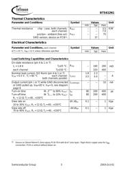 BTS612N1E3230 数据规格书 3