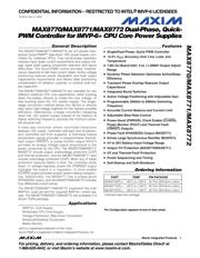 MAX8770GTL+T datasheet.datasheet_page 1