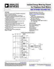 ADE7933ARIZ-RL 数据规格书 1