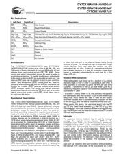 CY7C144AV-25JXC datasheet.datasheet_page 5