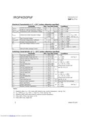 IRGP4050PBF datasheet.datasheet_page 2