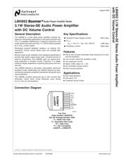 LM4952TSX datasheet.datasheet_page 2