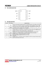 MC34119 数据规格书 2