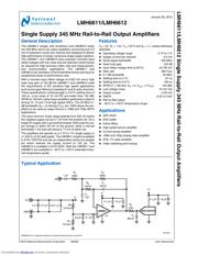 LMH6611MK/NOPB datasheet.datasheet_page 1