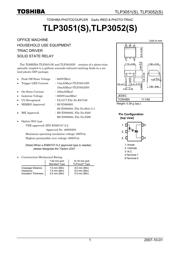 TLP3052(D4LF2S,C,F Datenblatt PDF