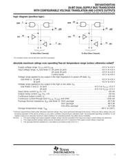 SN74AVCH20T245GR 数据规格书 3