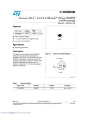 STD3NM60N datasheet.datasheet_page 1