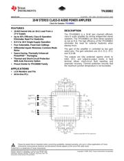 TPA3008D2EVM datasheet.datasheet_page 1