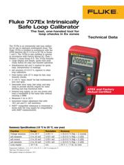 FLUKE 707EX datasheet.datasheet_page 1