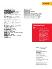 FLUKE 707EX datasheet.datasheet_page 2