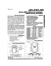 MAX327ESE 数据规格书 1