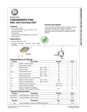 FGB20N60SFD datasheet.datasheet_page 1