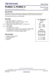 PS2801C-4-F3-A 数据规格书 1