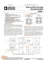 OP400 datasheet.datasheet_page 1