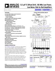 ADA4805-1ARJZ-EBZ datasheet.datasheet_page 1