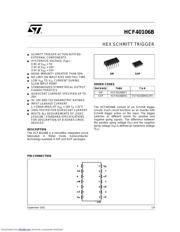 HCF40106 数据规格书 1