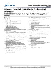 M29DW256G70NF6E datasheet.datasheet_page 1