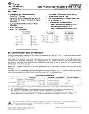 SN74AUC2G80DCTR 数据规格书 1