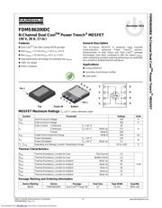 FDMS86200DC 数据规格书 1