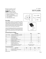 IRFP140 datasheet.datasheet_page 1