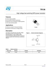 TR136 datasheet.datasheet_page 1