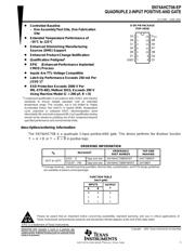 SN74AHCT08MDREP 数据规格书 1