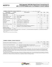 ACS713 数据规格书 4