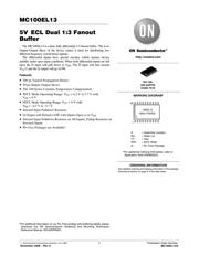 MC100EL13DWG datasheet.datasheet_page 1